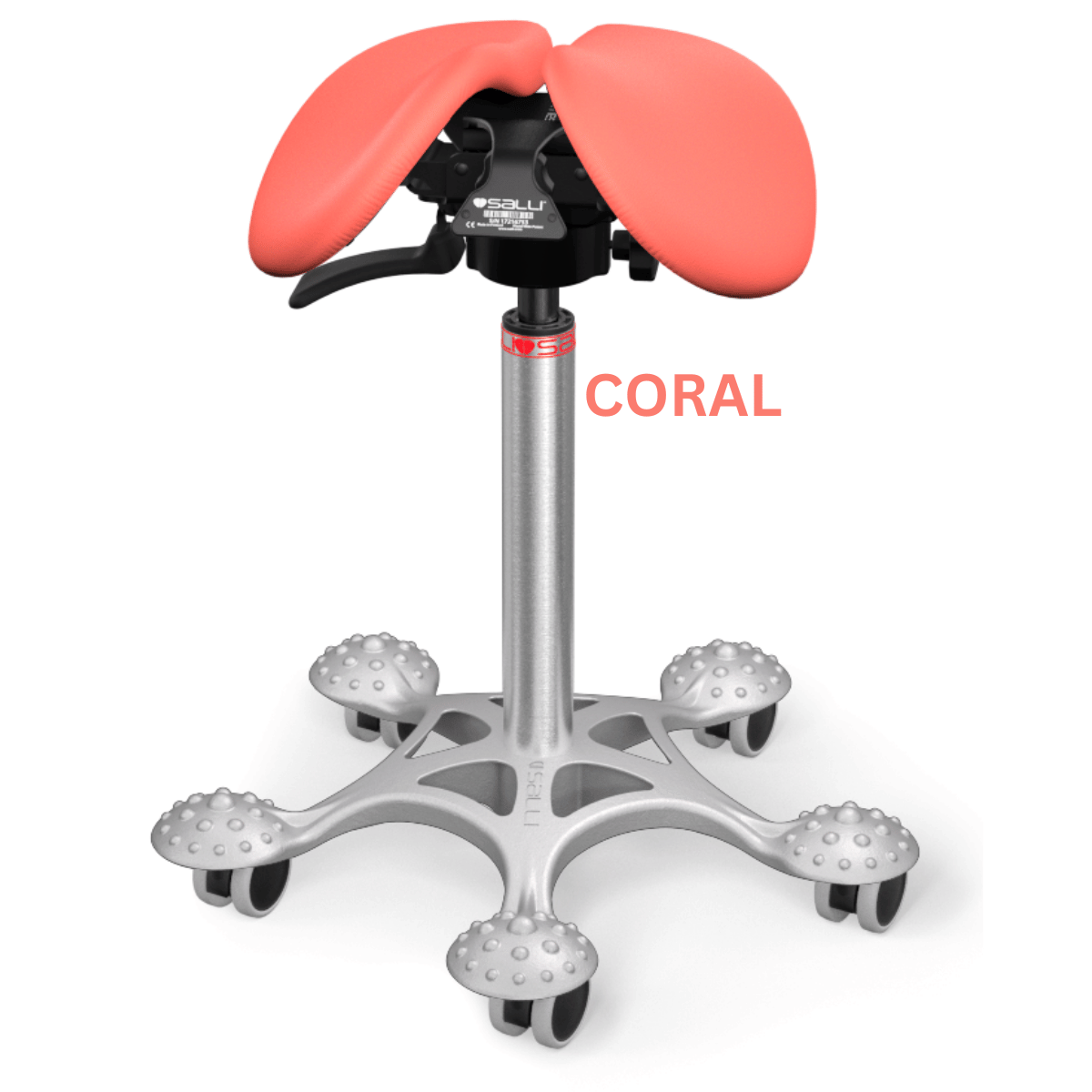 Salli Twin Ergonomic Two Part Saddle Chair or Stool