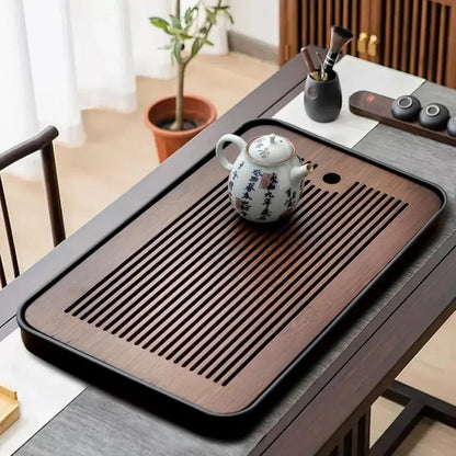 Detachable Bamboo Tea Tray