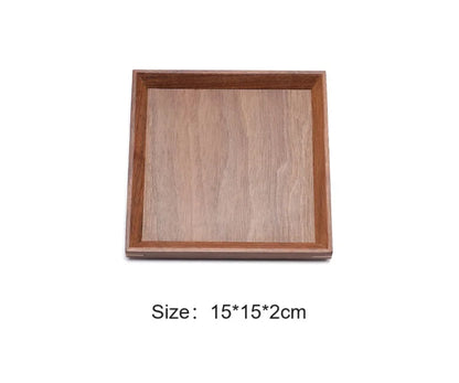 Black Walnut Hexagon Fruit Tray