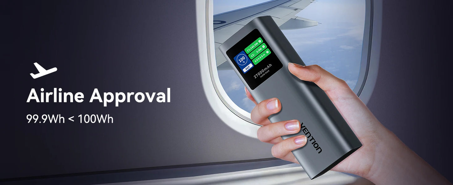 Vention 27000mAh Power Bank II