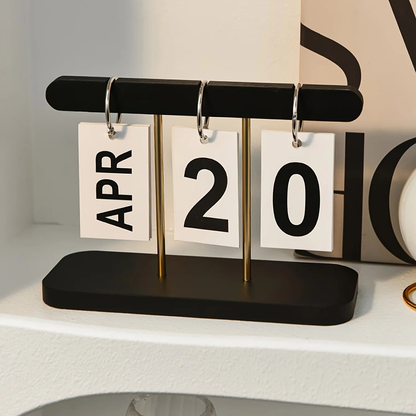 NordicPage Minimalist Desk Calendar