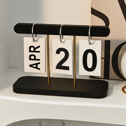 NordicPage Minimalist Desk Calendar