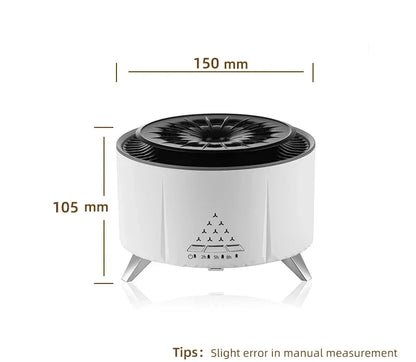 Flame Diffuser with White Noise