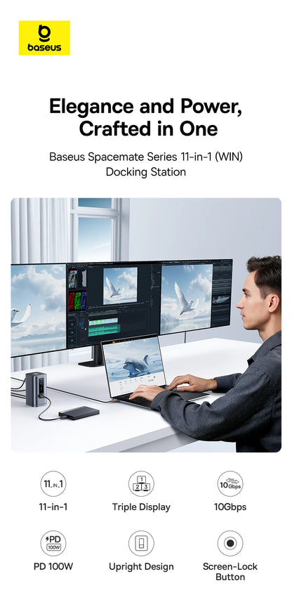 Baseus 11-in-1 Docking Station