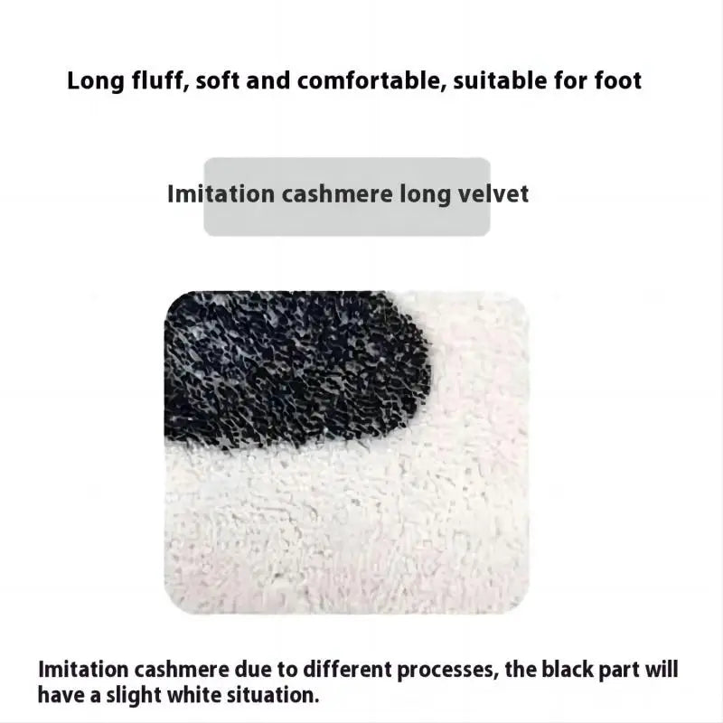 LetterMat Faux Cashmere Floor Mat