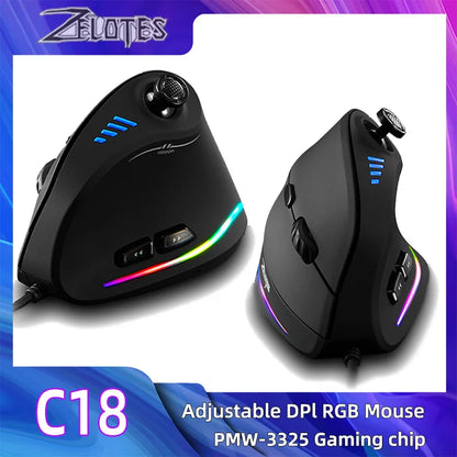 C-18 Vertical Gaming Mouse