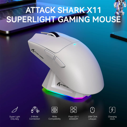 Attack Shark X11 Gaming Mouse