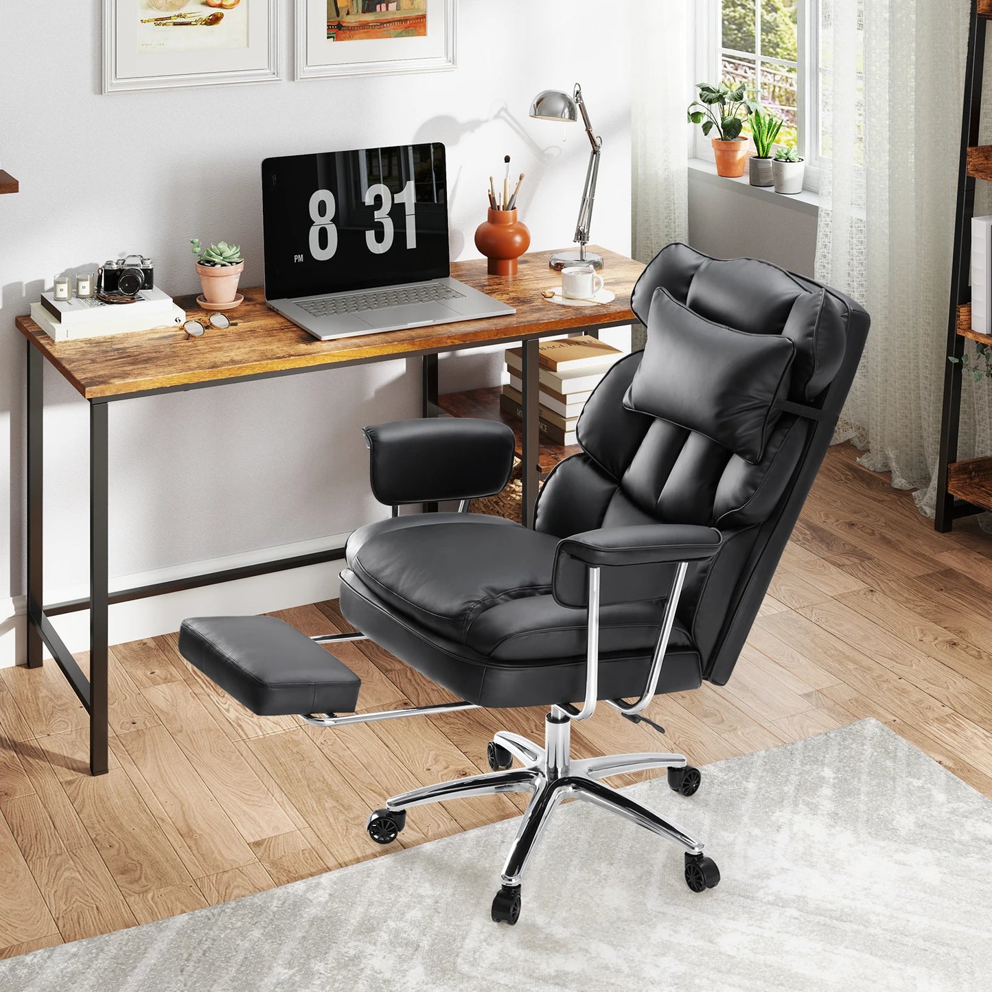 Premium Lux Leather Office Chair