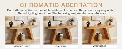 Holloway Rustic Console Table