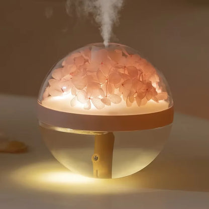 Mini USB Humidifier with LED Mist Light