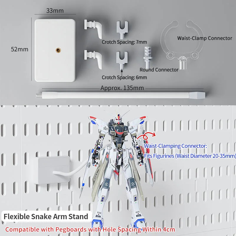 No-Holes Wall Pegboard Organizer