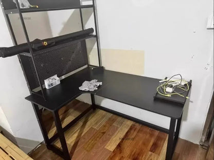 Integrated Bookshelf Writing Desk