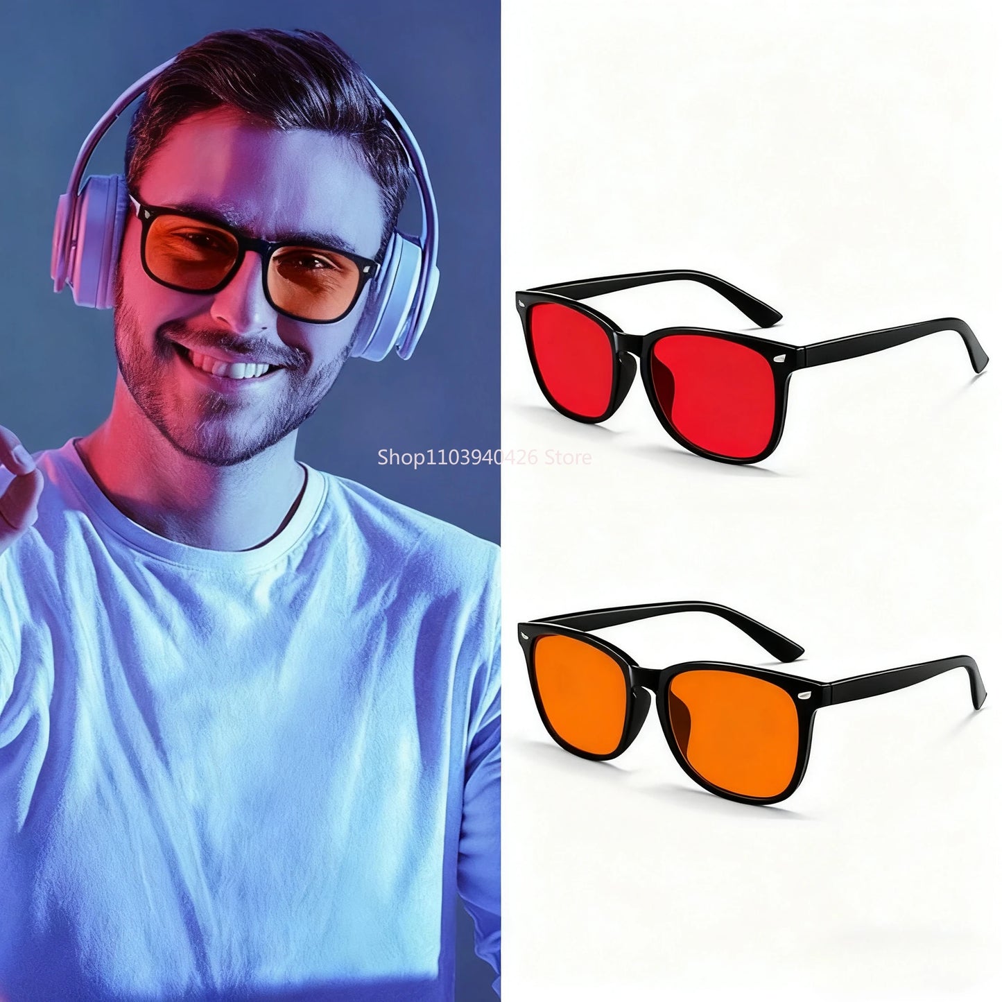 Blue Light Blocking Sleep Glasses
