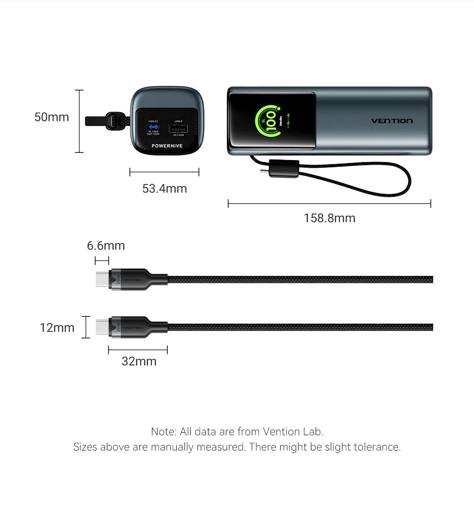 Vention 27000mAh Power Bank III