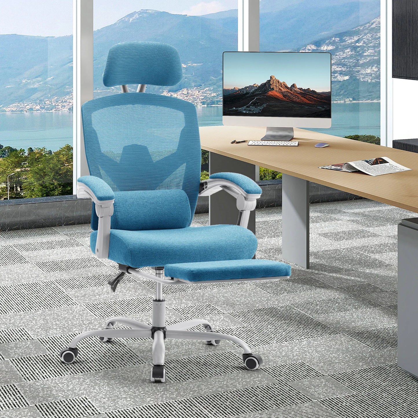 Tall Reclining Ergonomic Office Chair