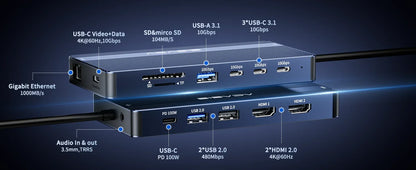 Acasis 14-in-1 Docking Station