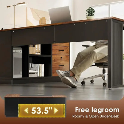 Kensington Executive L-Desk