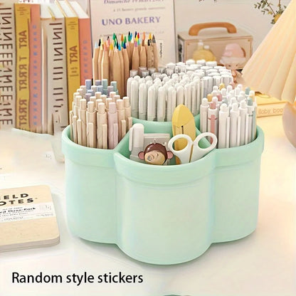 360° Rotating Desktop Pen Holder