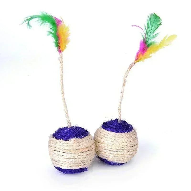 Sisal Scratch Ball Cat Toy