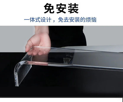 Acrylic Monitor Stand with Storage