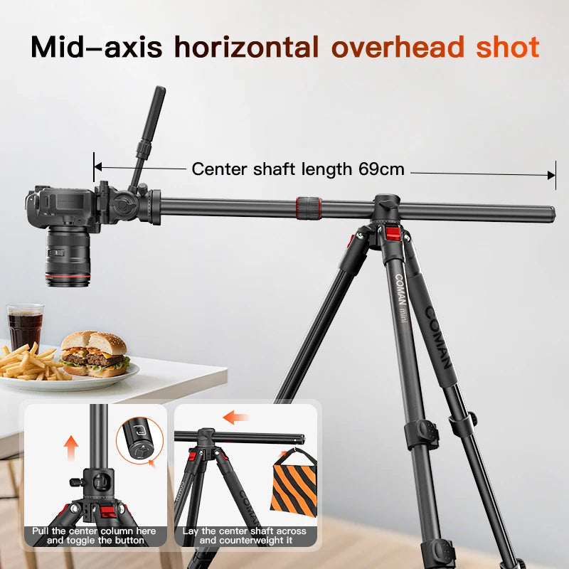 Mini Overhead Camera Tripod