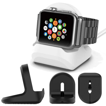 Silicone Apple Watch Charging Stand Dock