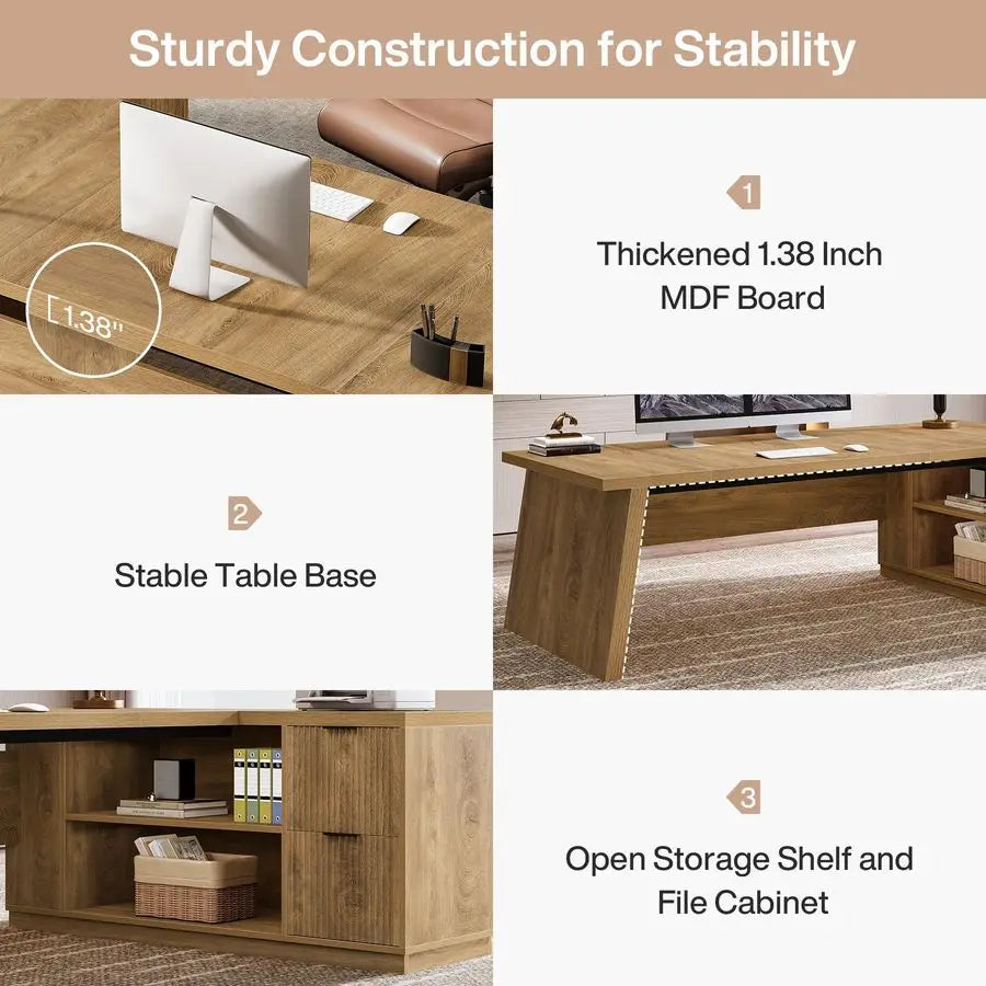 Oakridge Executive Corner Desk