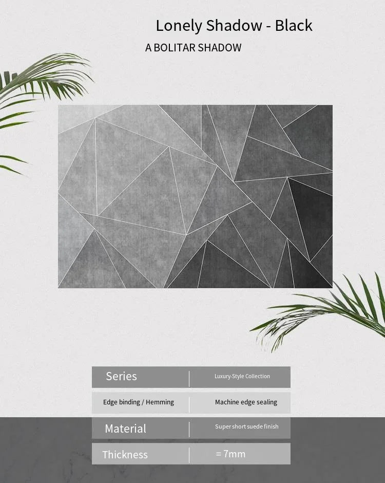 VIKAMA Minimalist Study Rug