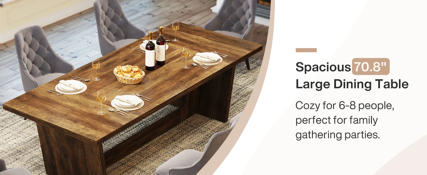 Millfield Farmhouse Pedestal Table
