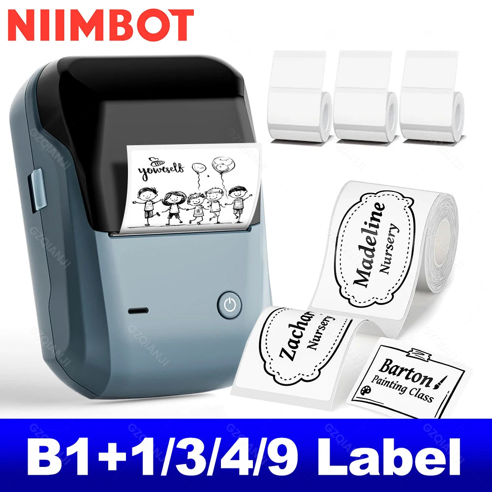 NiiBand B1 Bluetooth Label Printer