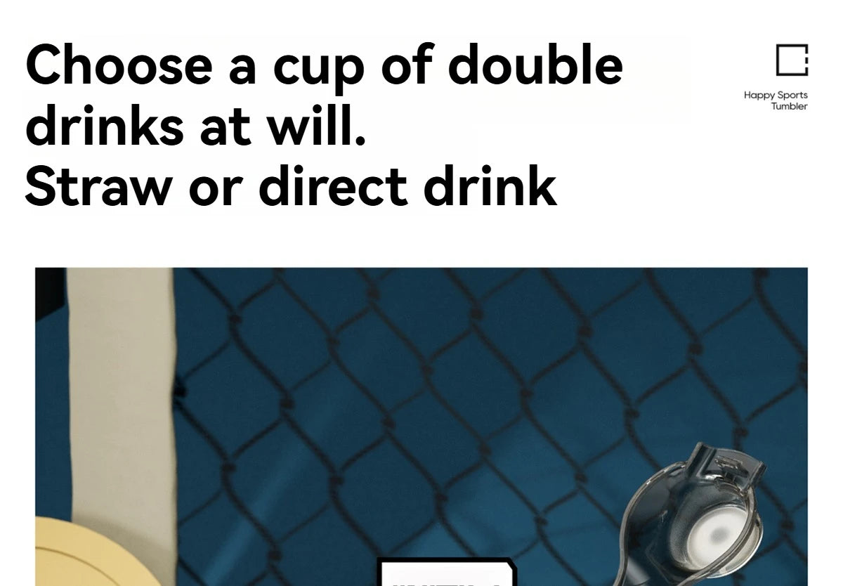 Double-Wall Insulated Sport Tumbler