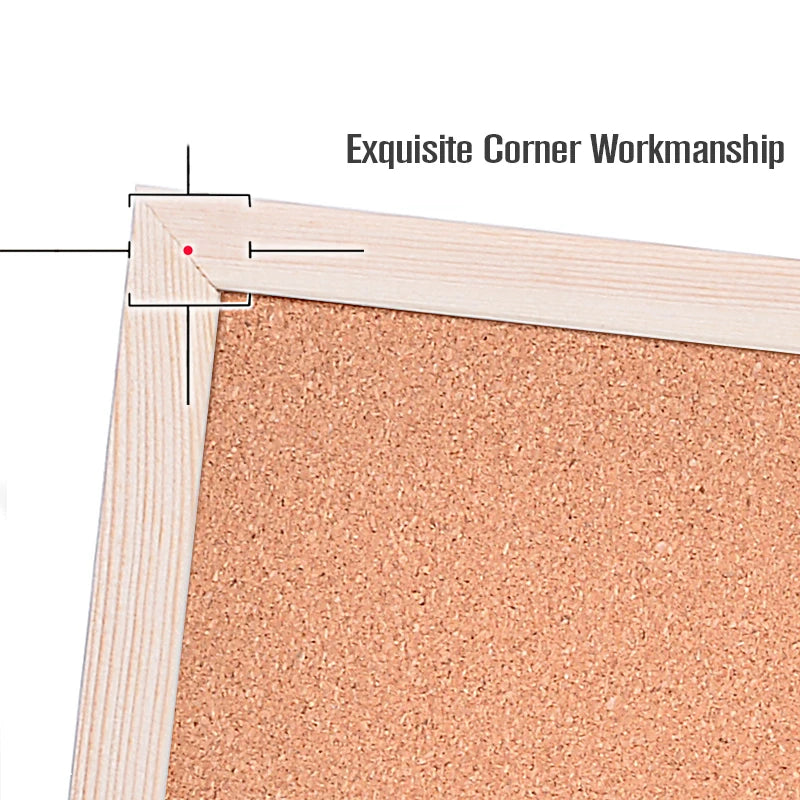 PineFrame Cork Bulletin Board