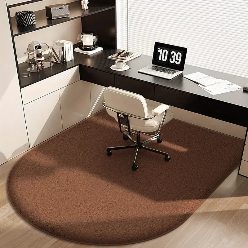 SolidDesk Flannel Chair Floor Mat