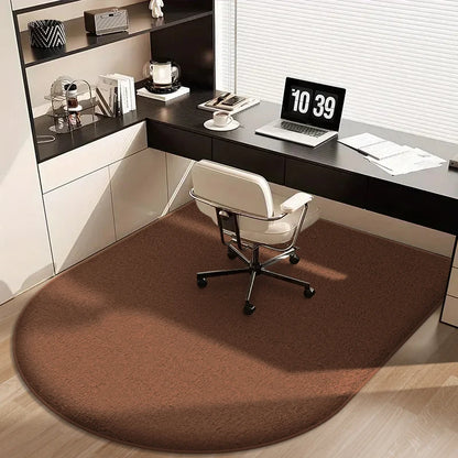 SolidDesk Flannel Chair Floor Mat