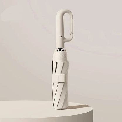 Windproof Folding Umbrella, Large Grip Handle