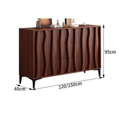 Mid-Century Luxury Living Room Cabinet