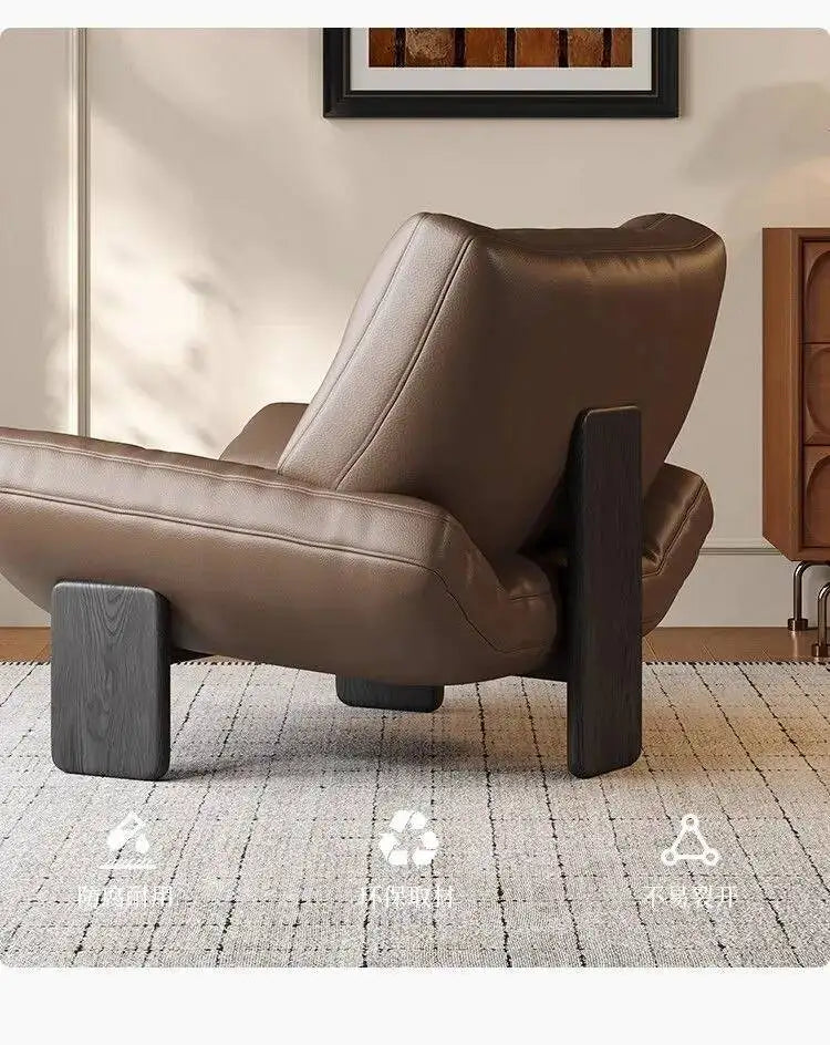 Ergove Italian Leather Leisure Chair