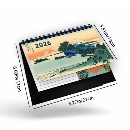 UkiyoCal 2026 Japanese Art Calendar