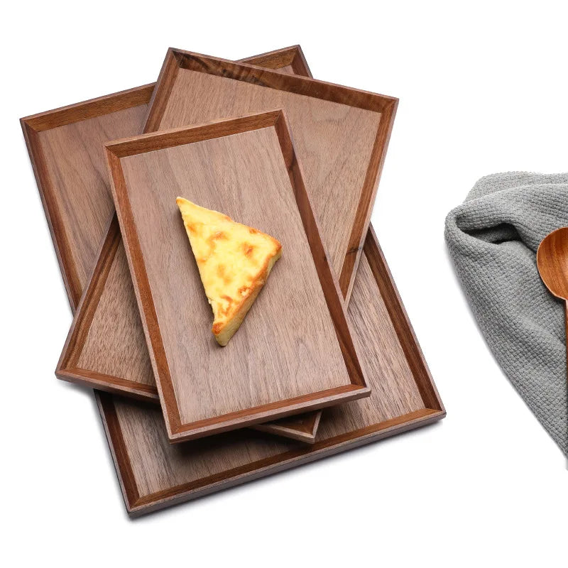 Black Walnut Hexagon Fruit Tray