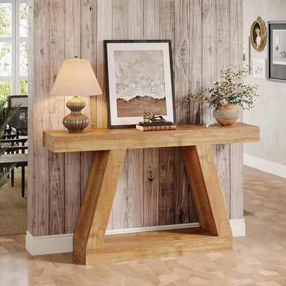 Holloway Rustic Console Table