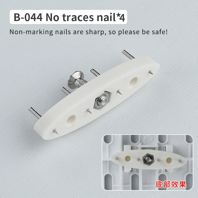 No-Holes Wall Pegboard Organizer