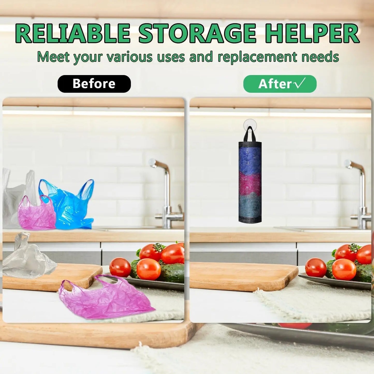 MeshHang Wall Storage Net Bag