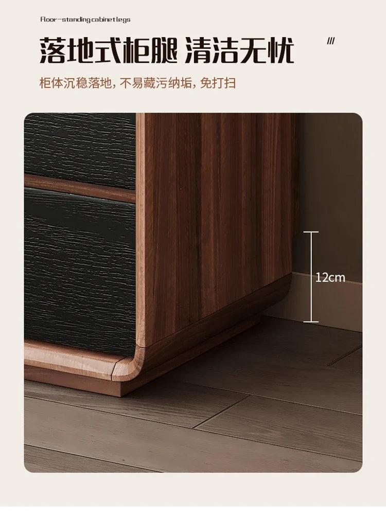 Modern Wood Storage Display Cabinet