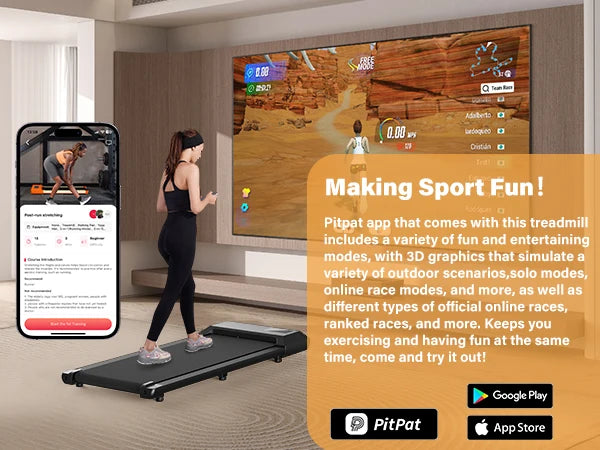 2.5HP Under-Desk Walking Treadmill