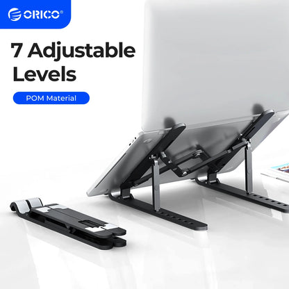 7-Angle Foldable Laptop Riser