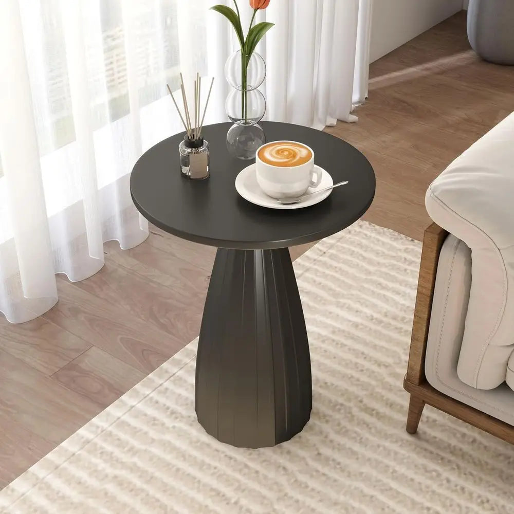 Iron Circle Side Table