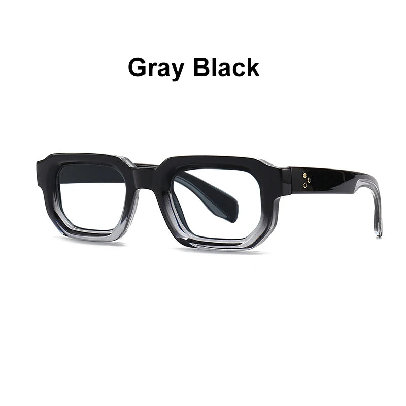 Black Square Anti Blue Light Glasses