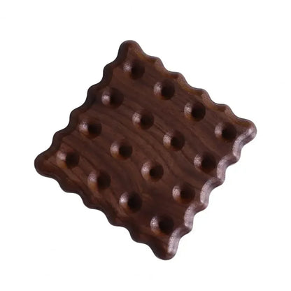 Solid Wood Round Coaster