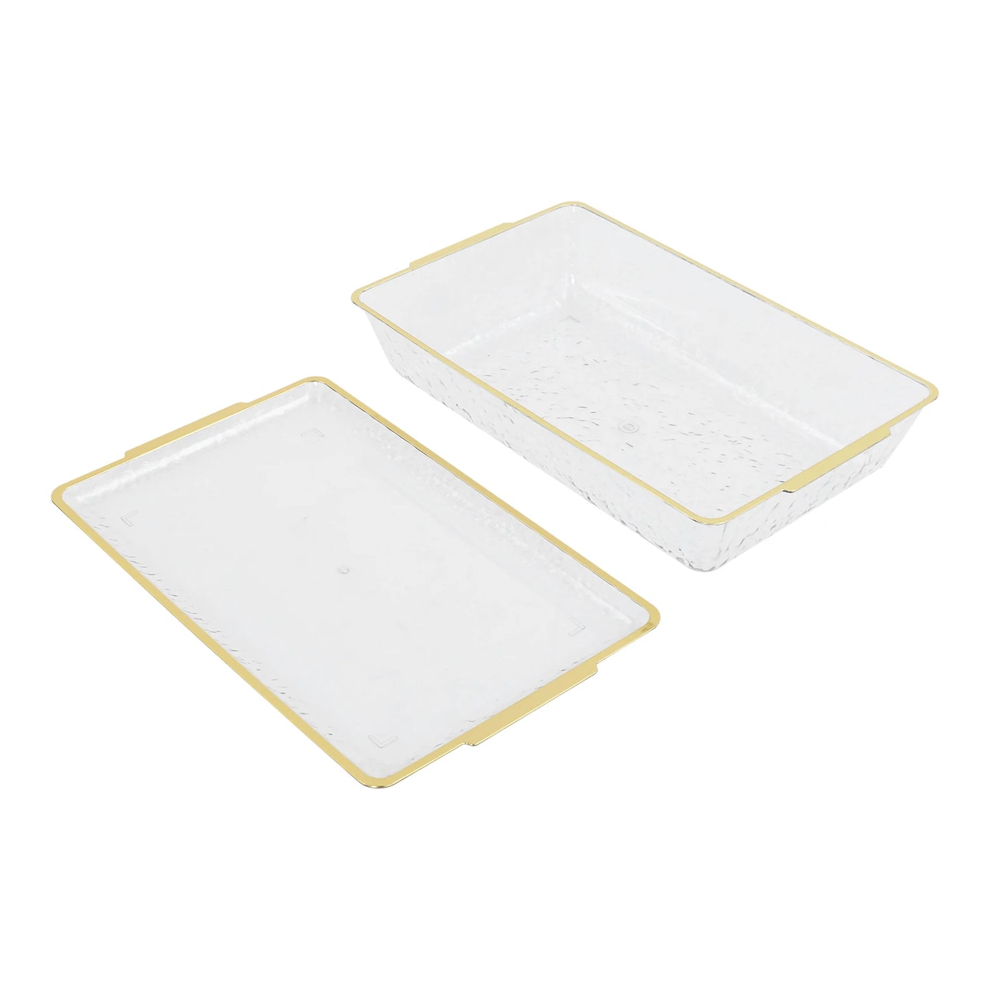 Chilled Serving Tray and Bowl Set