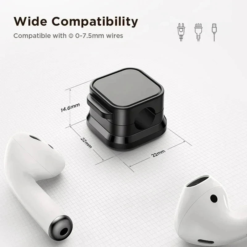 Magnetic Cable Clip Holder